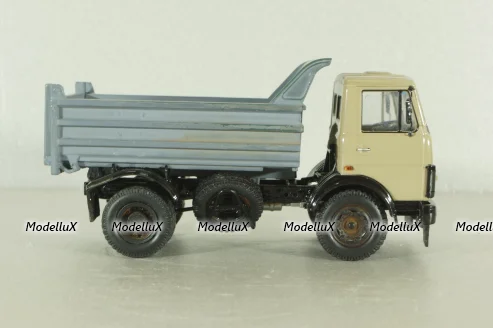 Маз-555102 самосвал 1988 бежево-серый, НАП (конверсия) 1:43