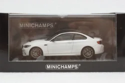 BMW M2 CS 2020 White with Gold Wheels, 410021020, Minichamps 1:43