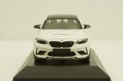 BMW M2 CS 2020 White with Gold Wheels, 410021020, Minichamps 1:43
