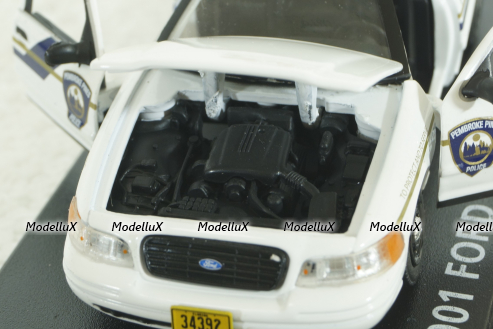 Ford Crown Victoria Police Interceptor 2001 TV series Dexter (2006-2013), 86614, Greenlight 1:43