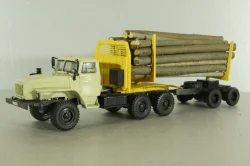 УрАЛ-44202-0311-31 (двигатель ЯМЗ 238) 6х6, лесовоз, конверсия 1:43