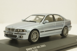 BMW M5 (E39) 2000 silver blue metallic, 4310503, Solido 1:43