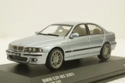 BMW M5 (E39) 2000 silver blue metallic, 4310503, Solido 1:43