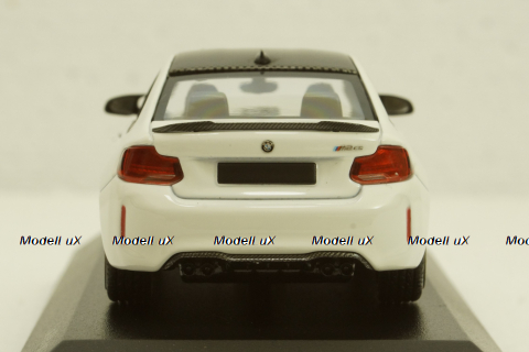 BMW M2 CS 2020 White with Gold Wheels, 410021020, Minichamps 1:43