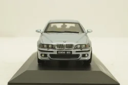 BMW M5 (E39) 2000 silver blue metallic, 4310503, Solido 1:43