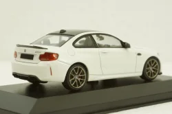 BMW M2 CS 2020 White with Gold Wheels, 410021020, Minichamps 1:43