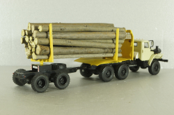 УрАЛ-44202-0311-31 (двигатель ЯМЗ 238) 6х6, лесовоз, конверсия 1:43