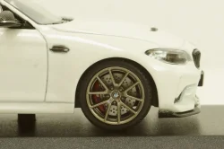 BMW M2 CS 2020 White with Gold Wheels, 410021020, Minichamps 1:43