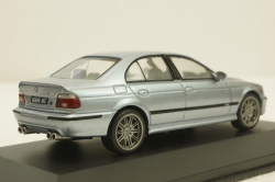 BMW M5 (E39) 2000 silver blue metallic, 4310503, Solido 1:43
