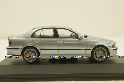 BMW M5 (E39) 2000 silver blue metallic, 4310503, Solido 1:43