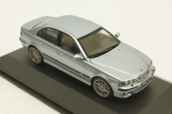 BMW M5 (E39) 2000 silver blue metallic, 4310503, Solido 1:43