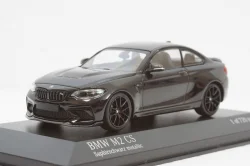 BMW M2 CS 2020 Black with Black Wheels, 410021022, Minichamps 1:43