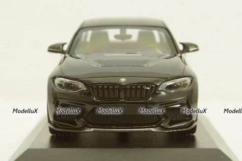 BMW M2 CS 2020 Black with Black Wheels, 410021022, Minichamps 1:43