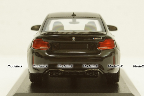 BMW M2 CS 2020 Black with Black Wheels, 410021022, Minichamps 1:43