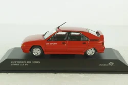 Citroen BX SPORT 1985 red, 4311002, Solido 1:43