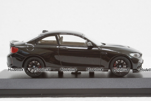 BMW M2 CS 2020 Black with Black Wheels, 410021022, Minichamps 1:43