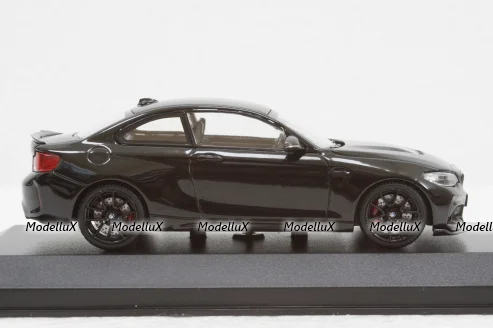 BMW M2 CS 2020 Black with Black Wheels, 410021022, Minichamps 1:43
