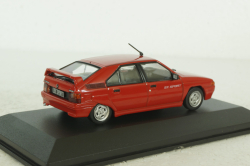 Citroen BX SPORT 1985 red, 4311002, Solido 1:43