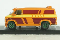 GMC Vandura Custom 1983, orange, 86327, Greenlight 1:43