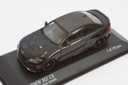 BMW M2 CS 2020 Black with Black Wheels, 410021022, Minichamps 1:43