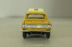Газ-24 Волга Такси, желтая, октябрь 2003г., Агат 1:43
