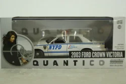 Ford Crown Victoria Police NYPD from TV series "Quantico" 2003, white, 86633, Greenlight 1:43