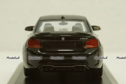 BMW M2 CS 2020 Black with Gold Wheels, 410021024, Minichamps 1:43