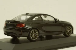 BMW M2 CS 2020 Black with Gold Wheels, 410021024, Minichamps 1:43
