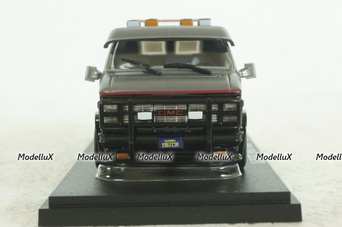 GMC Vandura 1983, black Сериал A-Team 1983-1987, 86515, Greenlight 1:43 