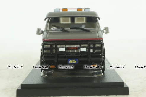 GMC Vandura 1983, black Сериал A-Team 1983-1987, 86515, Greenlight 1:43 
