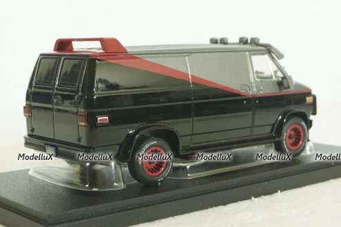 GMC Vandura 1983, black Сериал A-Team 1983-1987, 86515, Greenlight 1:43 