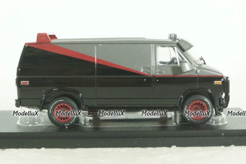 GMC Vandura 1983, black Сериал A-Team 1983-1987, 86515, Greenlight 1:43 