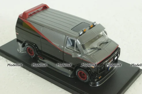 GMC Vandura 1983, black Сериал A-Team 1983-1987, 86515, Greenlight 1:43 