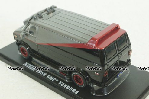 GMC Vandura 1983, black Сериал A-Team 1983-1987, 86515, Greenlight 1:43 