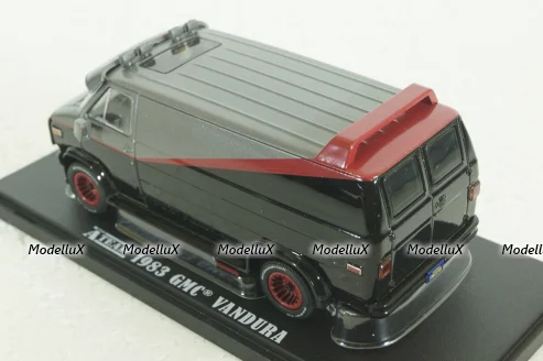 GMC Vandura 1983, black Сериал A-Team 1983-1987, 86515, Greenlight 1:43 