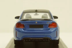 BMW M2 CS 2020 Blue with Black Wheels, 410021026, Minichamps 1:43