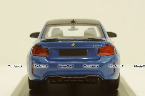 BMW M2 CS 2020 Blue with Black Wheels, 410021026, Minichamps 1:43