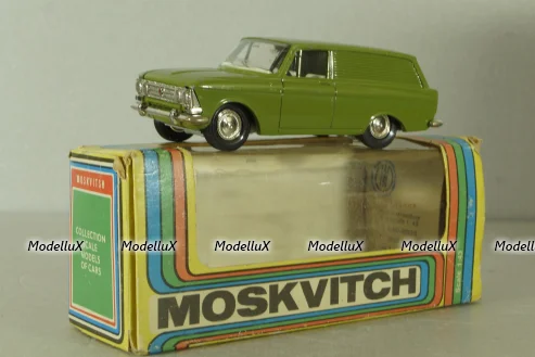Москвич-434, А6, оливковый, июль 1981г. ,Тантал/Радон 1:43