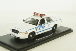 Ford Crown Victoria Police NYPD from TV series "Quantico" 2003, white, 86633, Greenlight 1:43