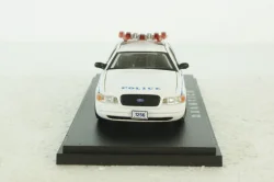 Ford Crown Victoria Police NYPD from TV series "Quantico" 2003, white, 86633, Greenlight 1:43