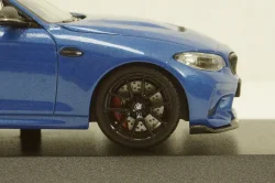 BMW M2 CS 2020 Blue with Black Wheels, 410021026, Minichamps 1:43
