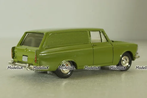 Москвич-434, А6, оливковый, июль 1981г. ,Тантал/Радон 1:43