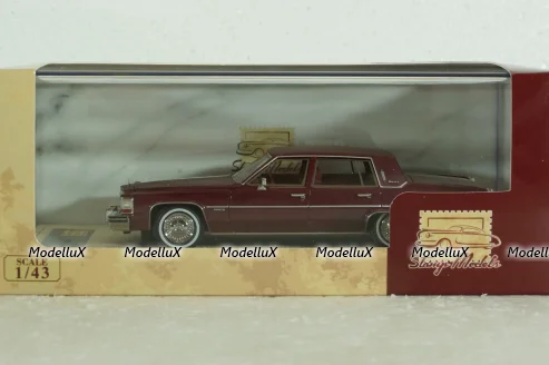 Cadillac Sedan de Ville (1983), carmine red, STM83503, Stamp Models 1:43