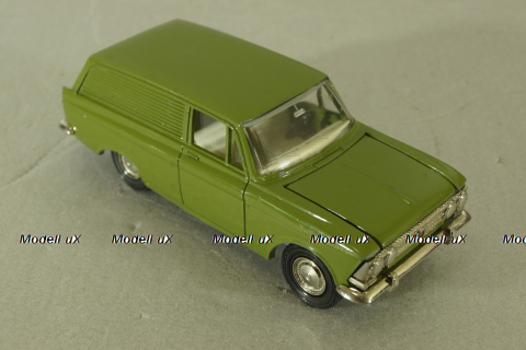 Москвич-434, А6, оливковый, июль 1981г. ,Тантал/Радон 1:43