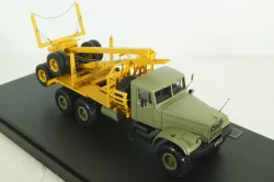 Краз-255Л с прицепом-роспуском ТМЗ-803, лесовоз, , TruckTyr 1:43