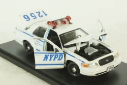 Ford Crown Victoria Police NYPD from TV series "Quantico" 2003, white, 86633, Greenlight 1:43