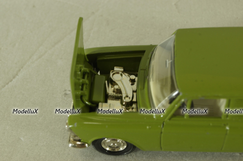 Москвич-434, А6, оливковый, июль 1981г. ,Тантал/Радон 1:43