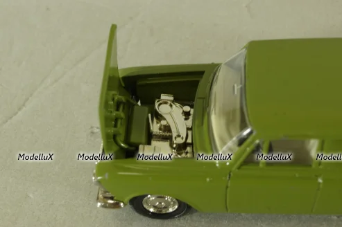 Москвич-434, А6, оливковый, июль 1981г. ,Тантал/Радон 1:43