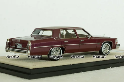 Cadillac Sedan de Ville (1983), carmine red, STM83503, Stamp Models 1:43