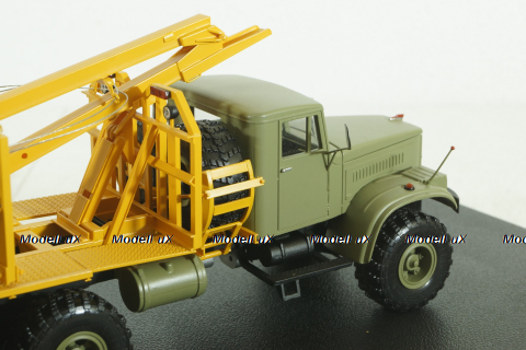Краз-255Л с прицепом-роспуском ТМЗ-803, лесовоз, , TruckTyr 1:43
